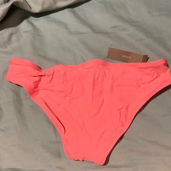 J. Crew Coral Pink Bikini Bottom - Picture 4 of 4